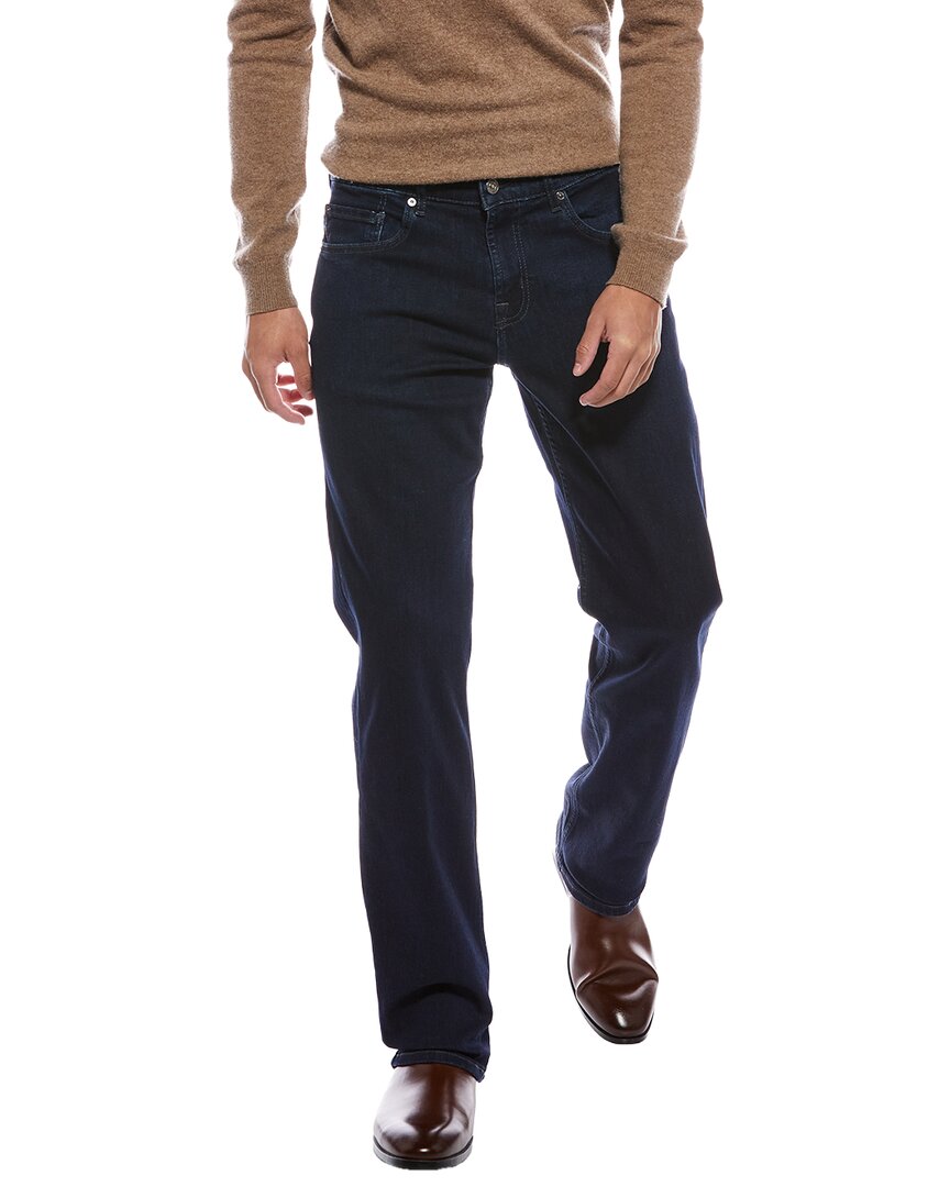 7 For All Mankind Austyn Tonal Rinse Relaxed Jean In Black