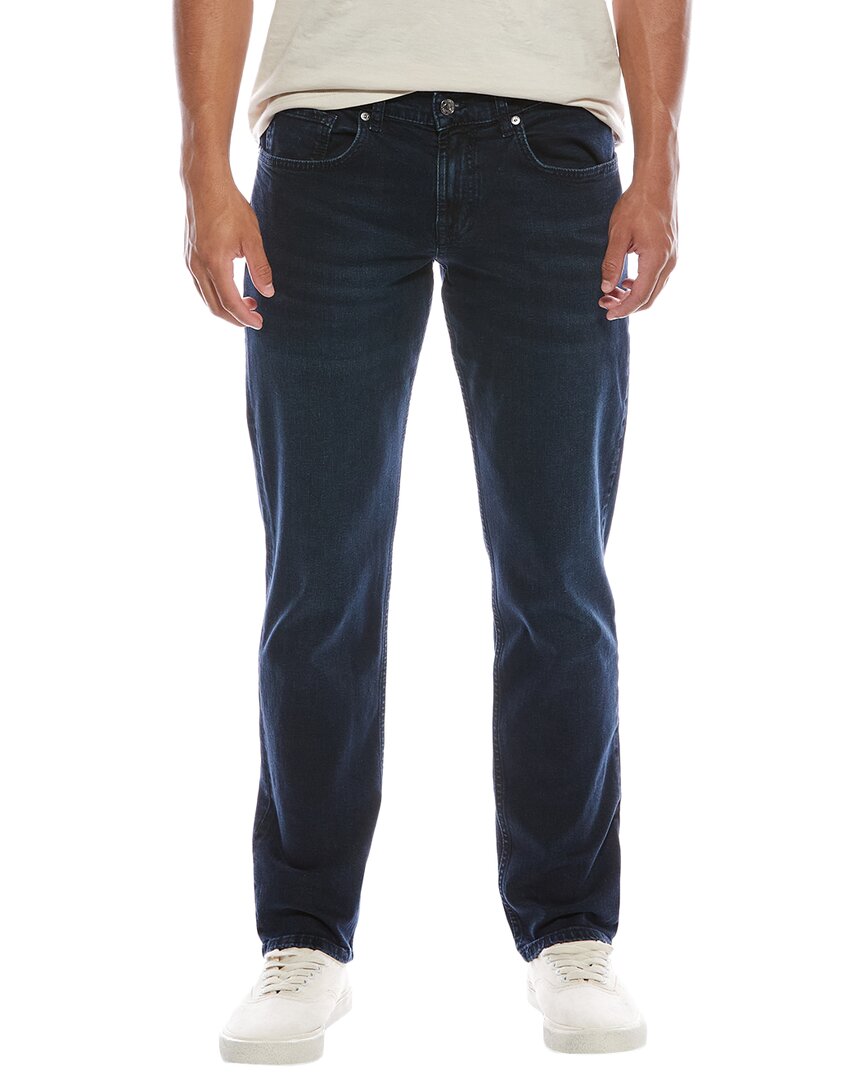 7 For All Mankind Slimmy Tapered River Water Modern Slim Jean In Blue