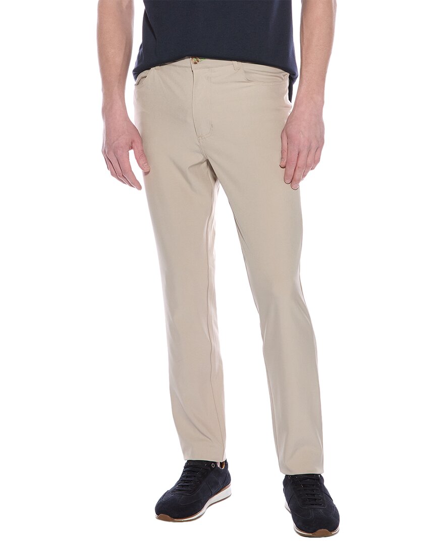 Tailorbyrd Performance Pant In Brown