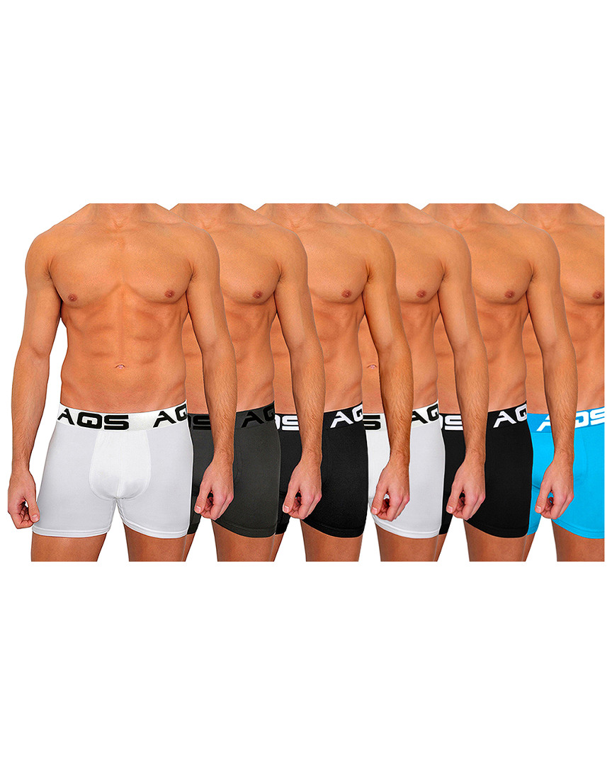 Aqs Pack Of 6 Boxer Briefs