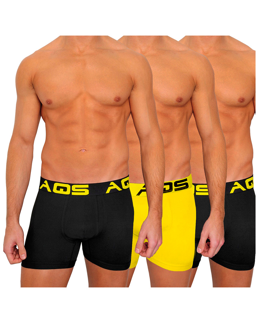 Aqs Pack Of 6 Boxer Briefs