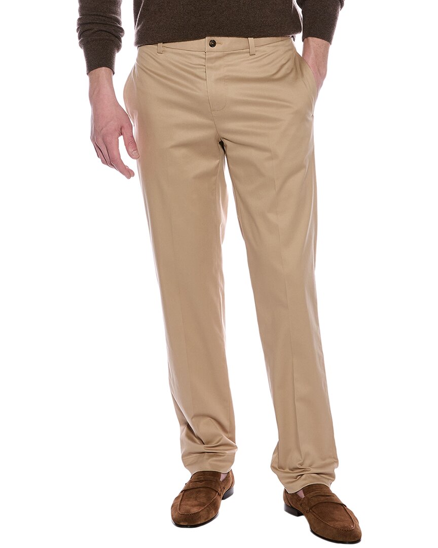 Brooks Brothers Regular Chino Pant In Beige
