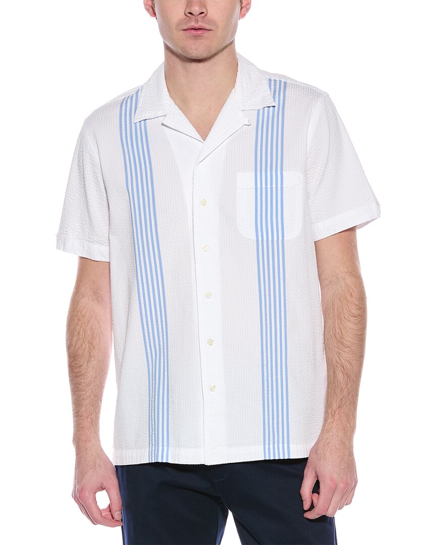 Мужская рубашка в полоску Brooks Brothers Seersucker