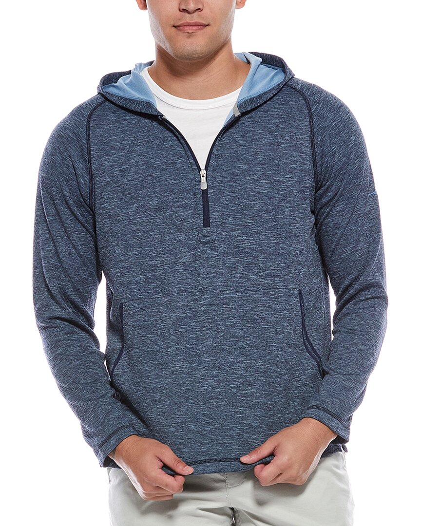 Tommy Bahama Pebble Harbor 1/2-zip Pullover In Blue
