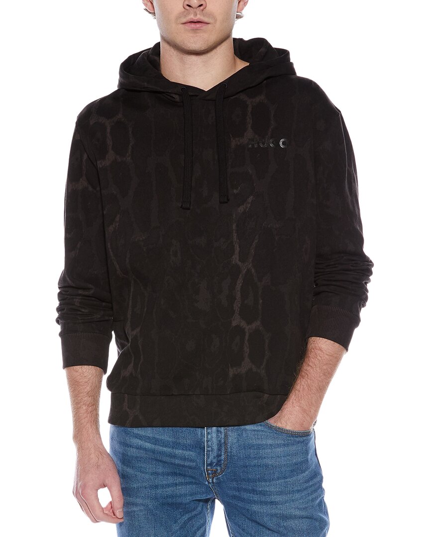 Hugo Boss Hugo  Daglion Hoodie In Black