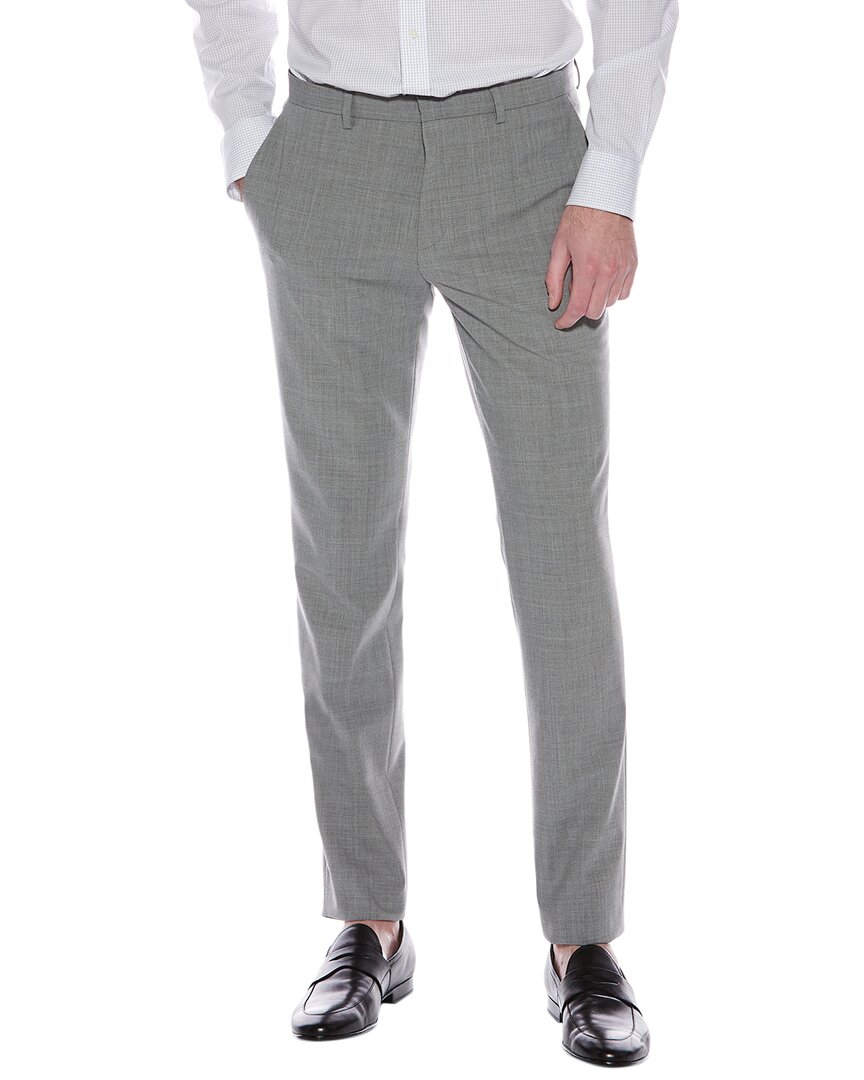 Hugo Boss M & M Wool-blend Trouser In Grey