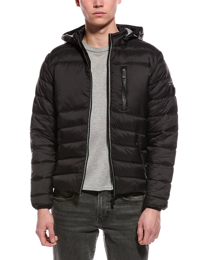 Point Zero Ultralight Quilted Jacket In Black