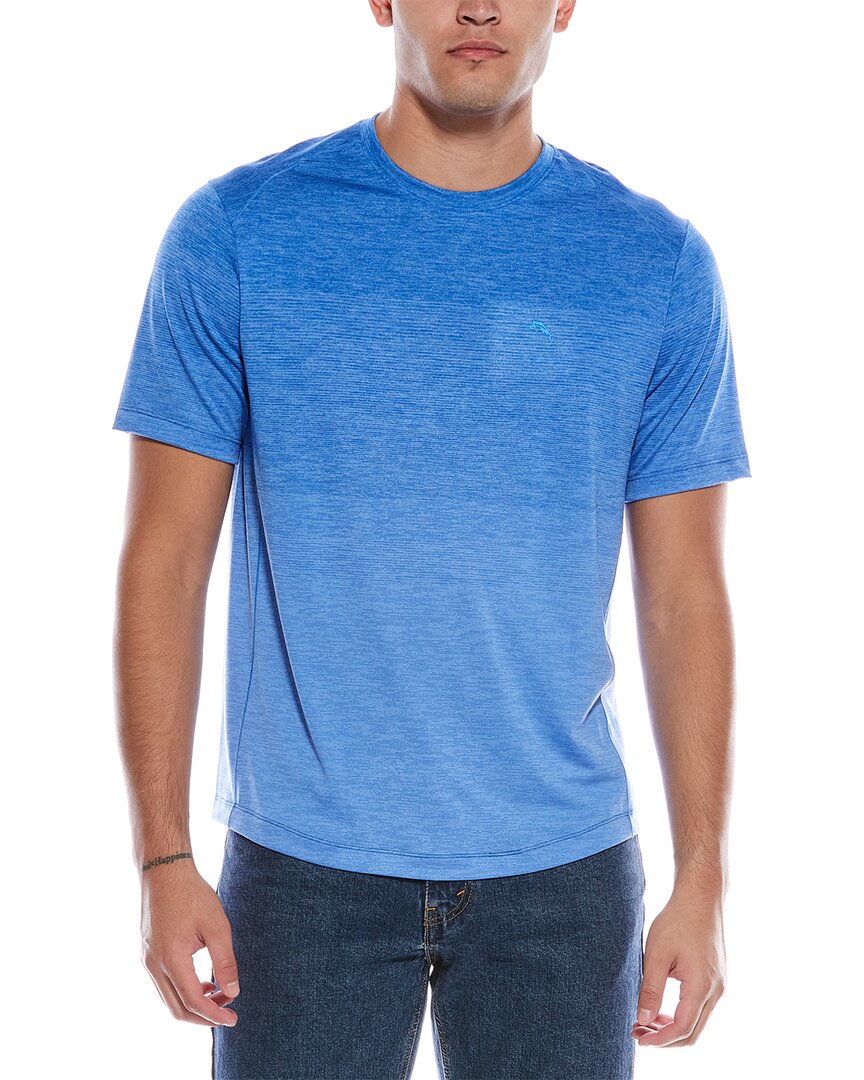 Tommy Bahama Oasis Fade Crew T-shirt In Blue