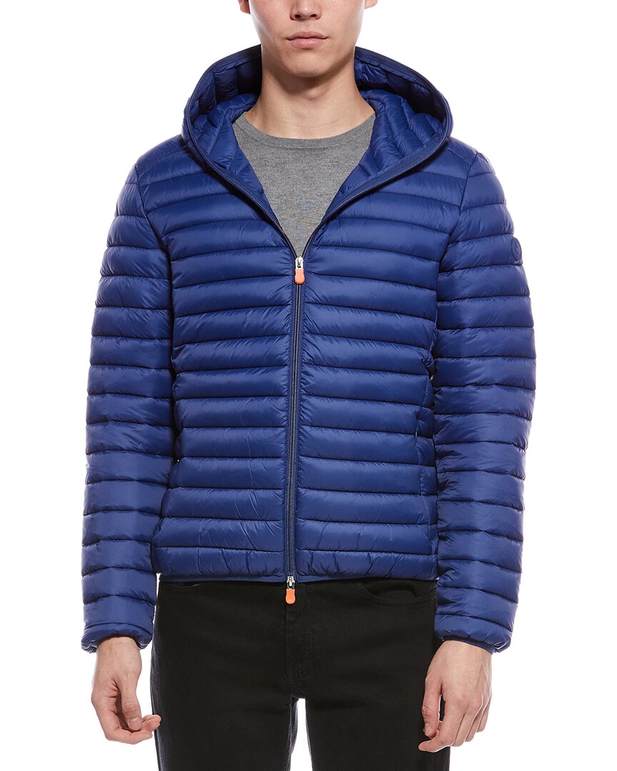 Save The Duck Luca Jacket In Blue
