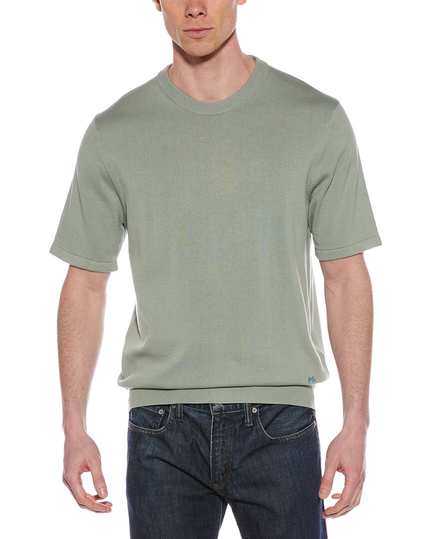 Ps By Paul Smith Paul Smith Crewneck Sweater In Green