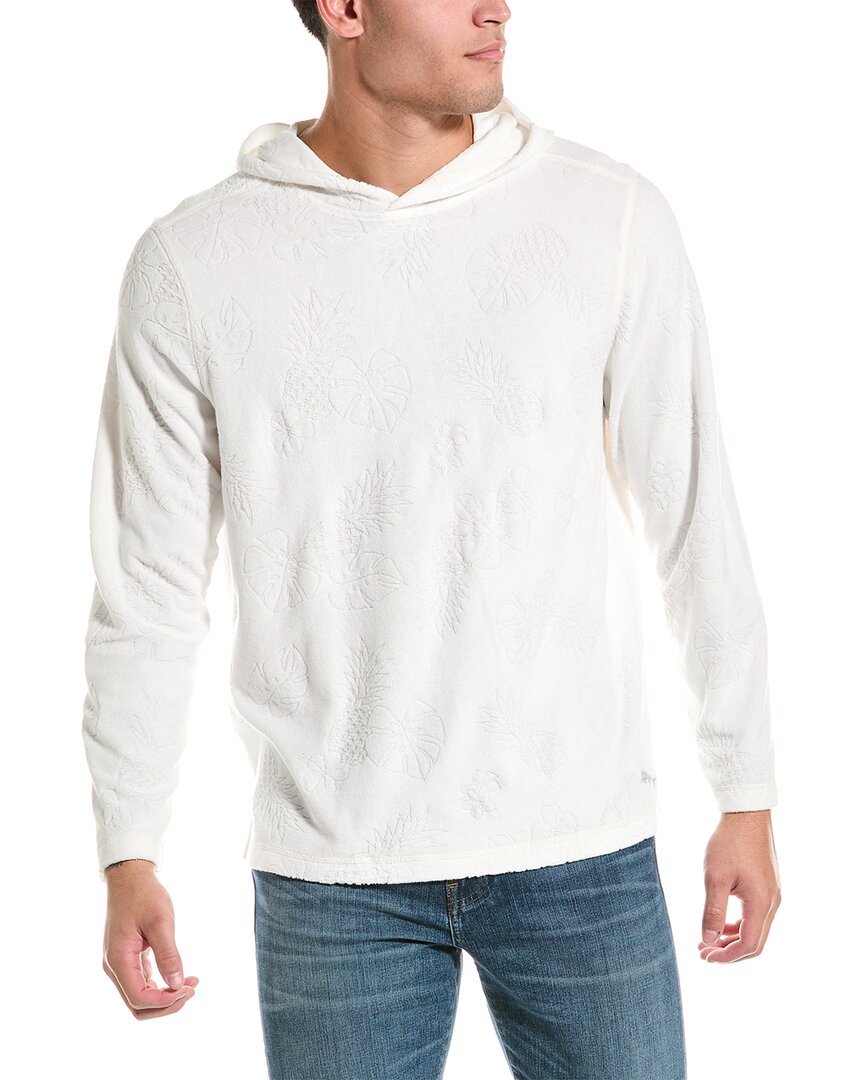 Tommy Bahama Men's Poolside Paradise Hoodie In White