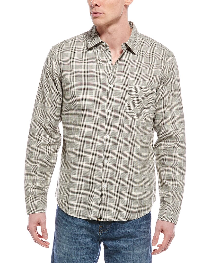 Billy Reid John Shirt In Green