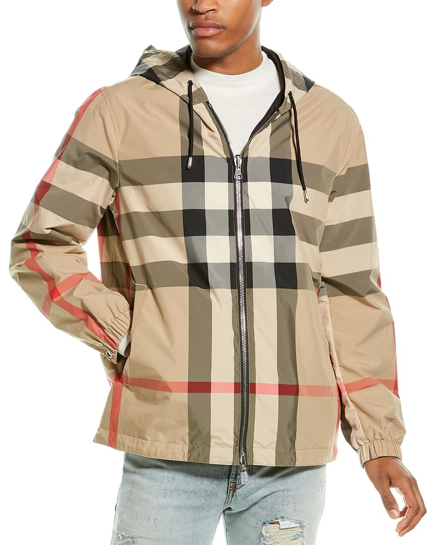 Burberry Reversible Check Jacket Men's Brown Xl | eBay