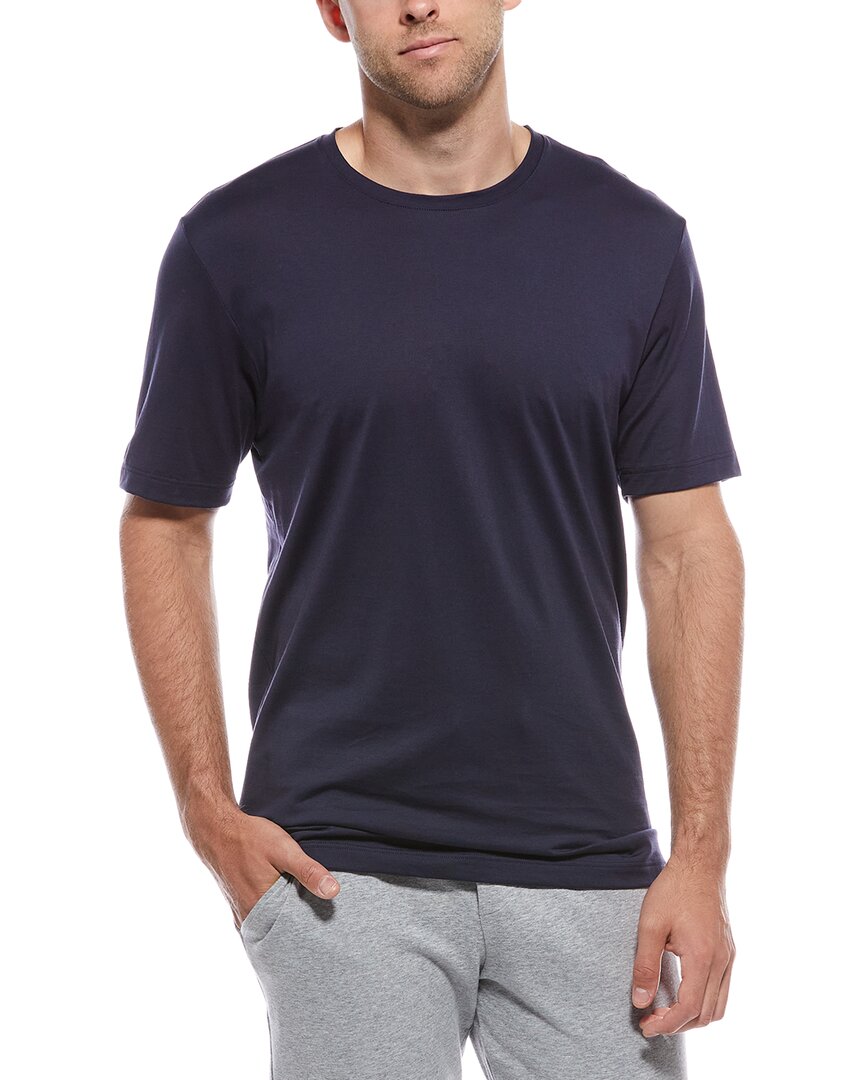 Hanro T-shirt In Blue