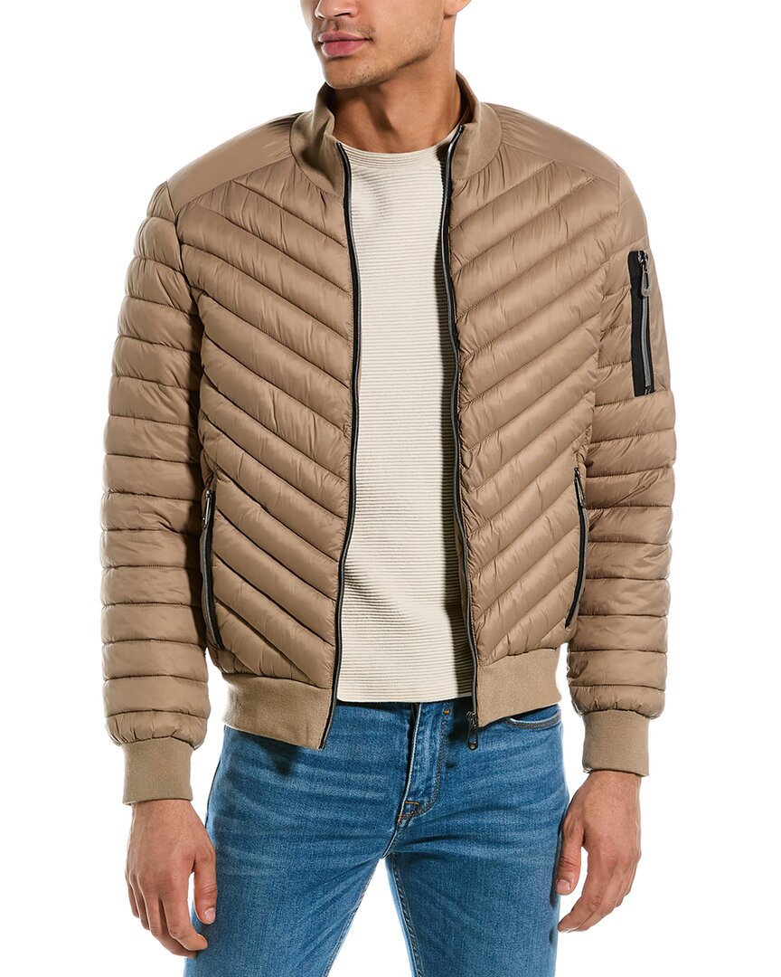 Noize Alec Lightweight Jacket In Brown