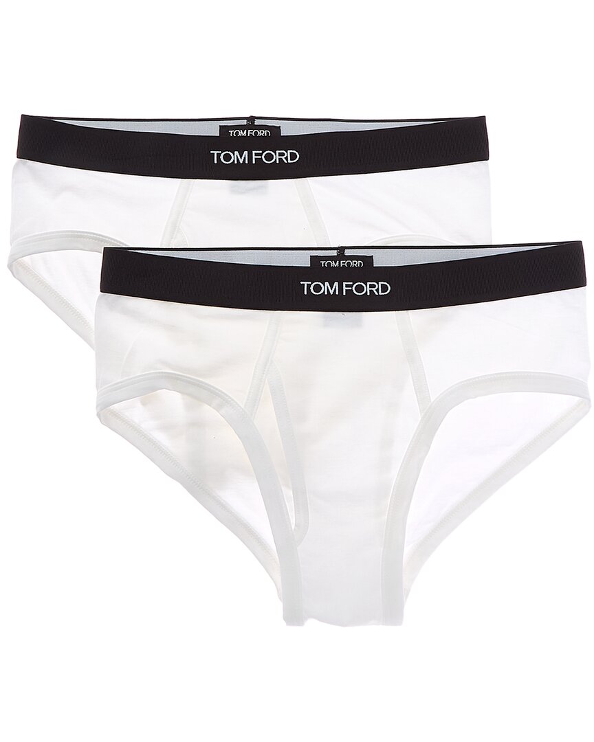 Tom Ford 2pk Brief In White