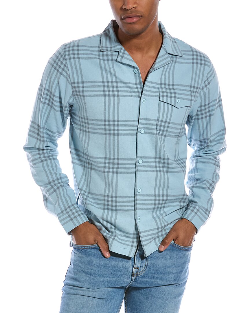 Onia Flannel Convertible Shirt