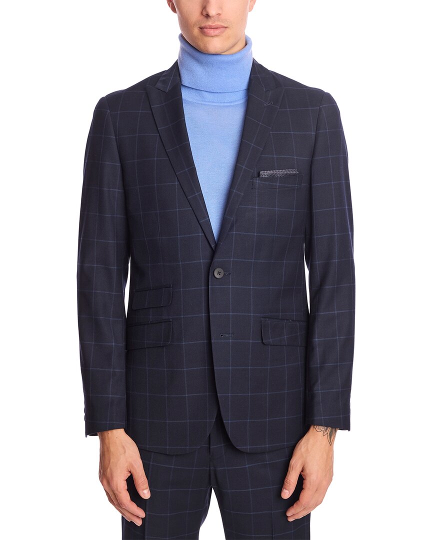 Paisley & Gray Ashton Peak Jacket In Blue
