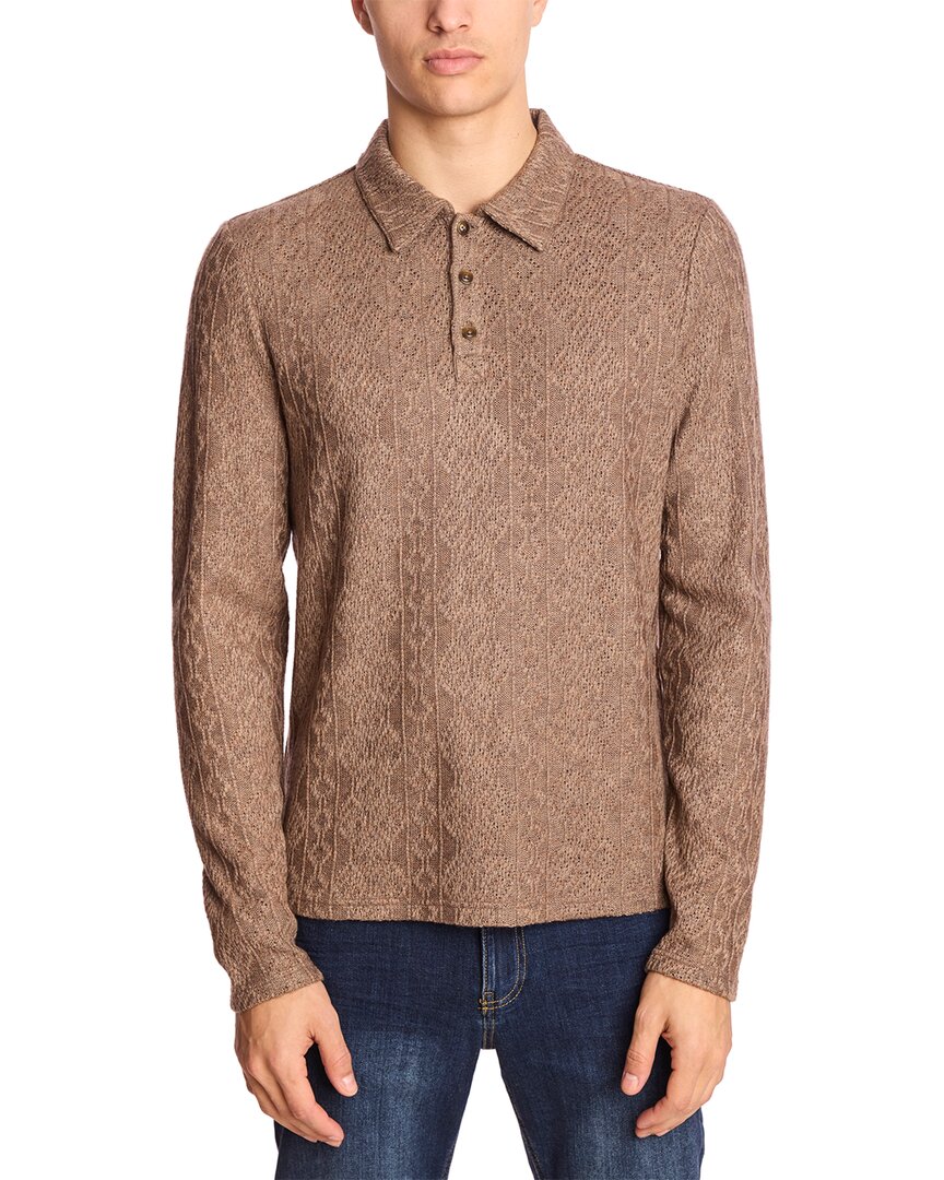 Paisley & Gray Polo Shirt In Brown