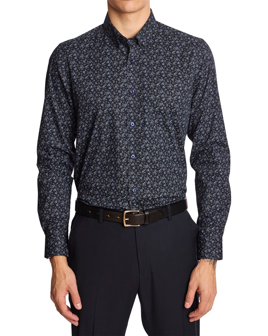 Paisley & Gray Brian Button Down Shirt In Blue