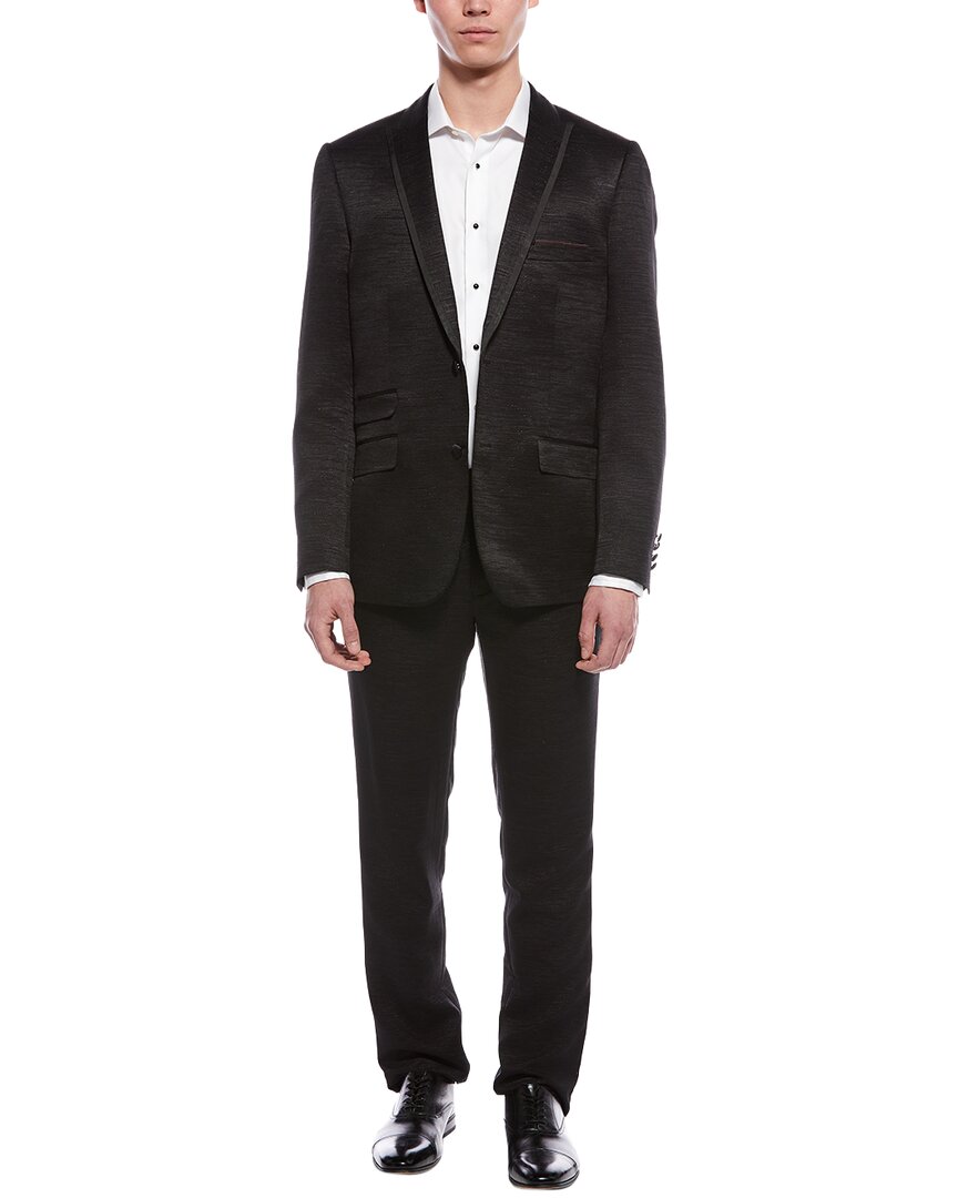 Paisley & Gray Grosvenor Slim Jacket In Black