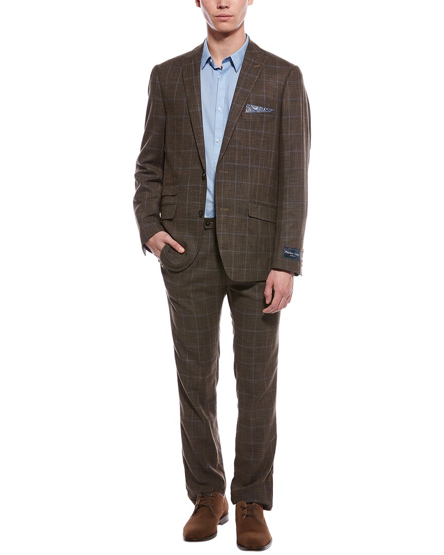 Paisley & Gray Ashton Slim Jacket In Gray