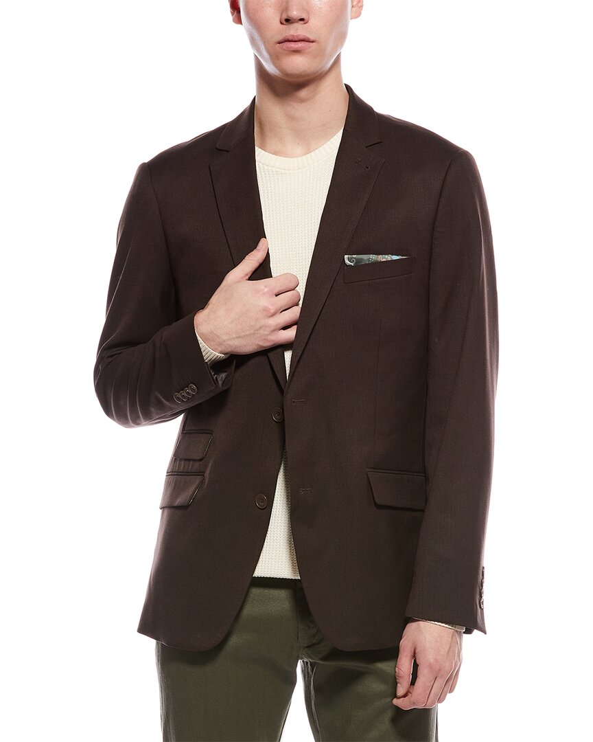 Paisley & Gray Dover Jacket In Brown