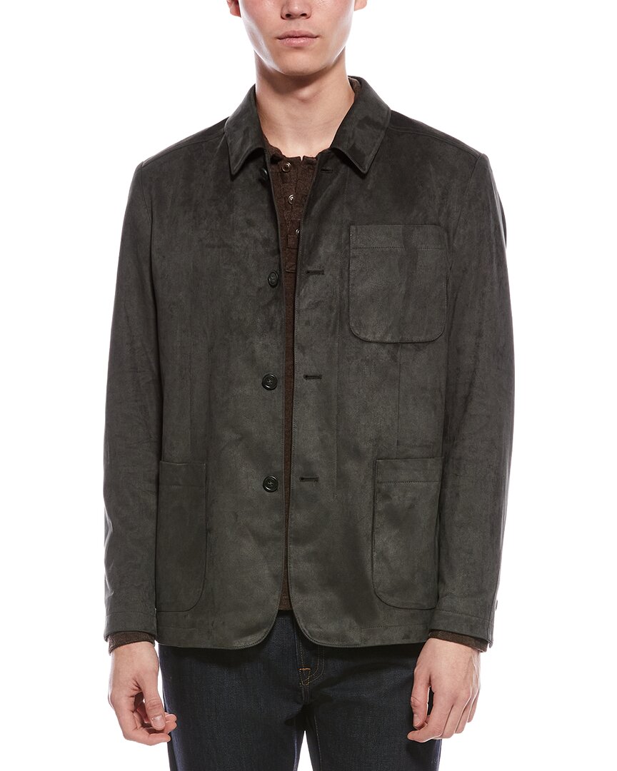 Paisley & Gray New City Button Jacket In Green