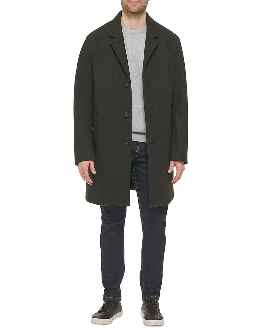 Image of Cole Haan Stretch Wool Coat