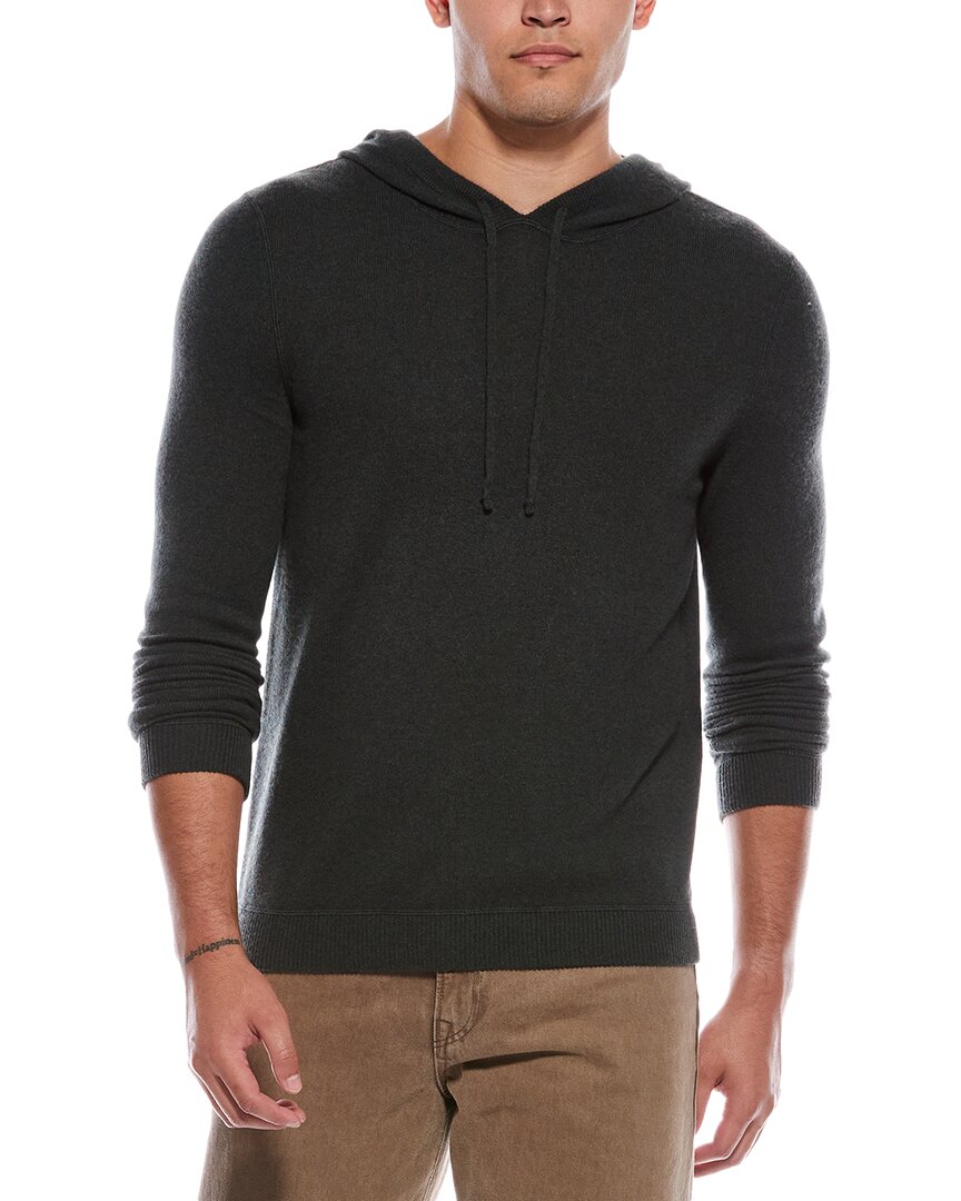 Autumn Cashmere Pullover Cashmere Hoodie In Black
