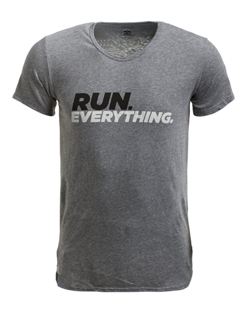 Shop Apl Athletic Propulsion Labs Athletic Propulsion Labs Run Everything T-shirt In Grey