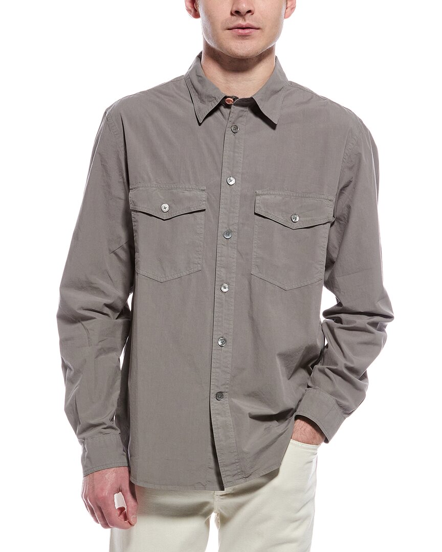 Ps By Paul Smith Ps Paul Smith Mens Casual Fit Shirt In Gray