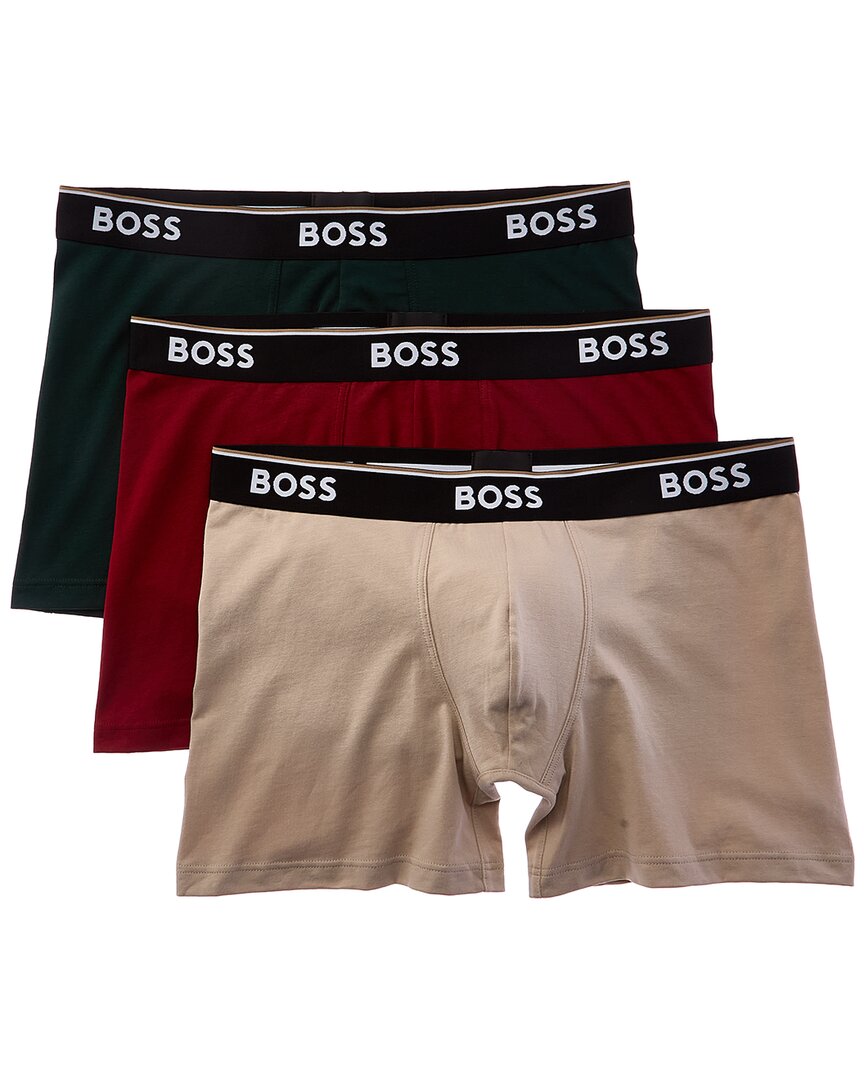 Hugo Boss 3pk Power Boxer Brief In Multi
