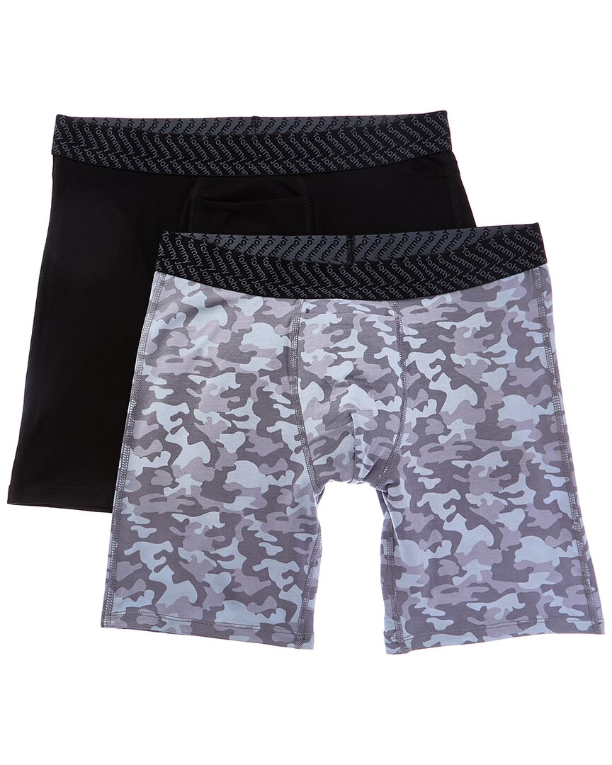 Tommy John 2pk Cotton Basics Boxer Brief In Multi