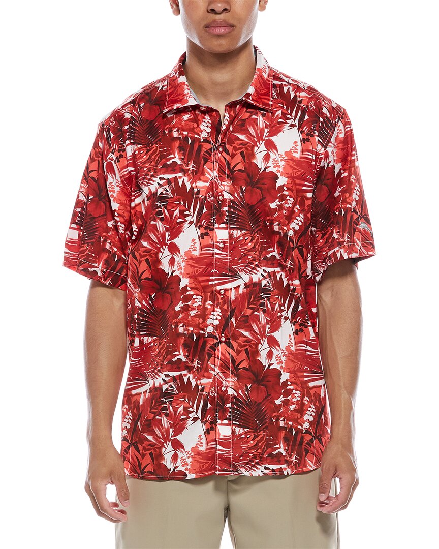 Tommy Bahama Sport Electric Blooms Camp Shirt