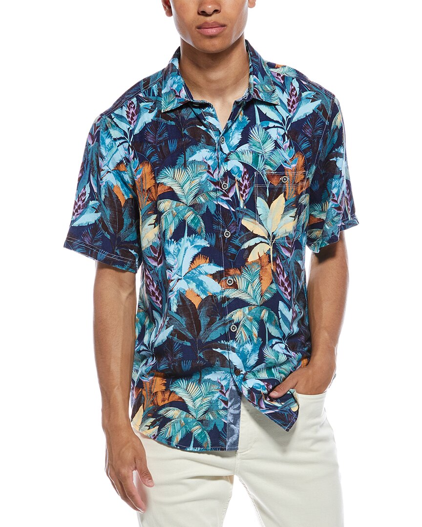 Tommy Bahama Sand Fuego Palms Linen-blend Shirt