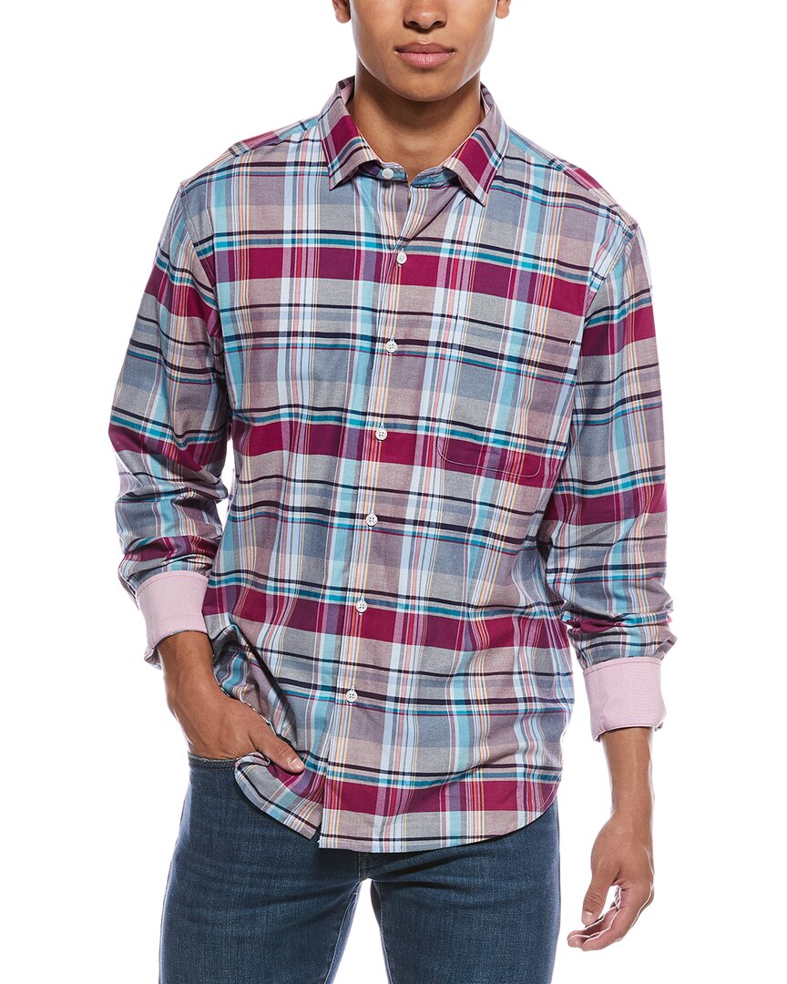 Tommy Bahama Lazlo Cheers Check Button-up Shirt In Multi