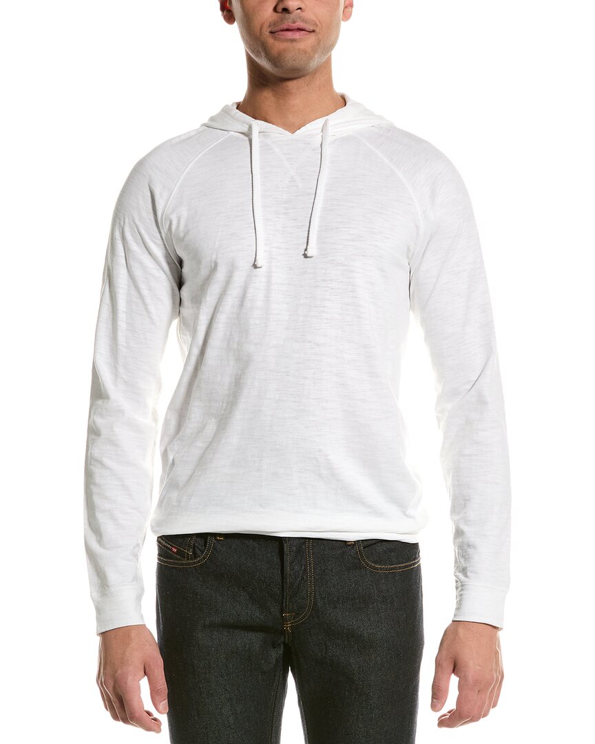 Vince Men's Solid Slub Popover Hoodie