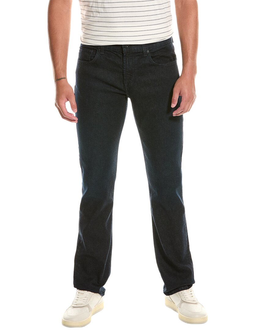 7 For All Mankind Basin Classic Straight Jean In Black