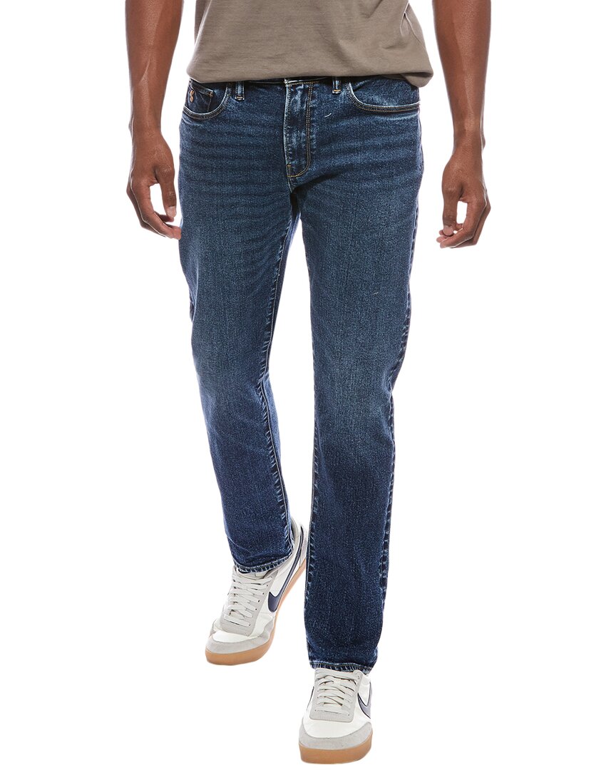Todd Snyder Stretch Medium Indigo Wash Slim Fit Jean In Blue