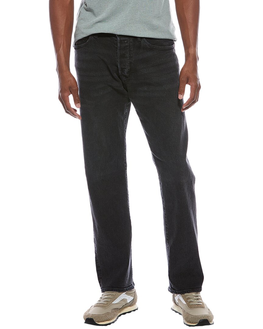 Todd Snyder Classic Black Wash Straight Fit Jean