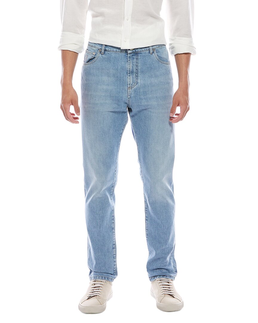 Brunello Cucinelli Traditional Fit Denim Jeans