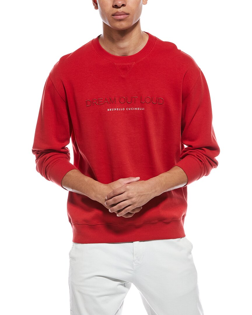 Brunello Cucinelli Crewneck Sweatshirt In Multi