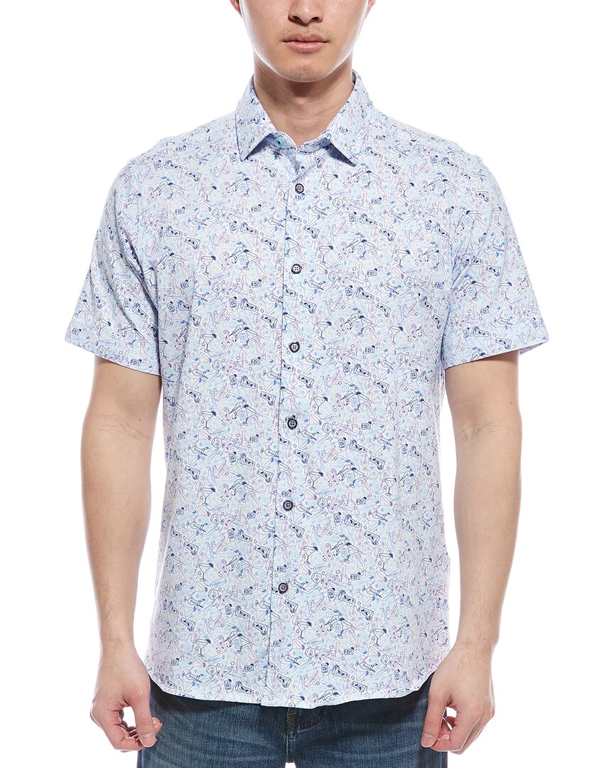 Robert Graham Myers Short Sleeve Button Down Shirt
