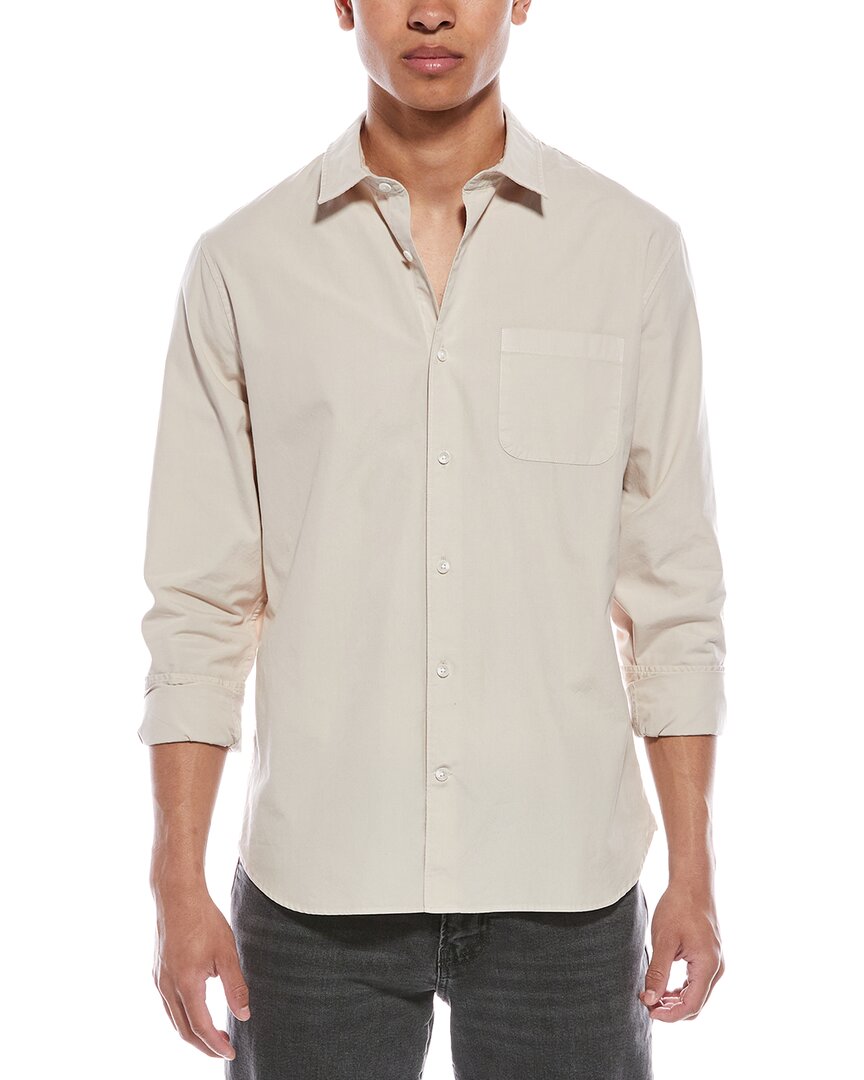Vince Garment Dye Poplin Shirt