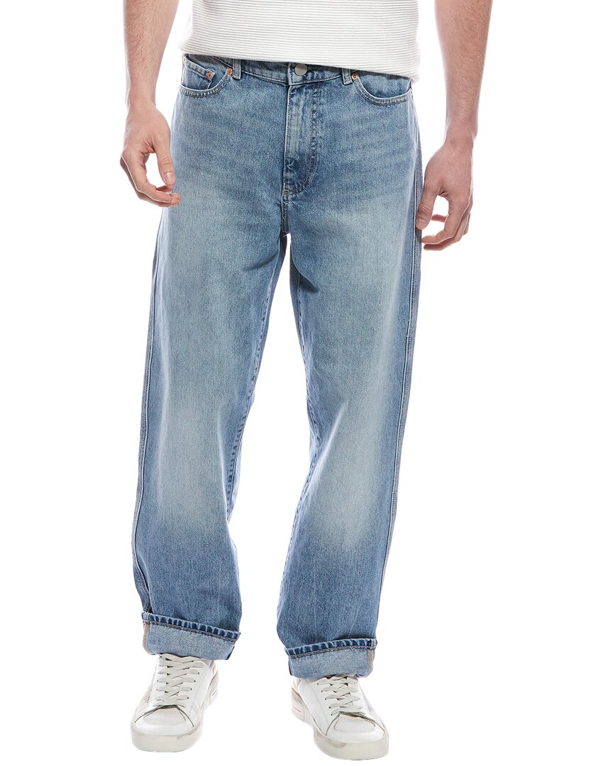 Dl1961 Noah Daydream Cuffed Straight Jean In Blue