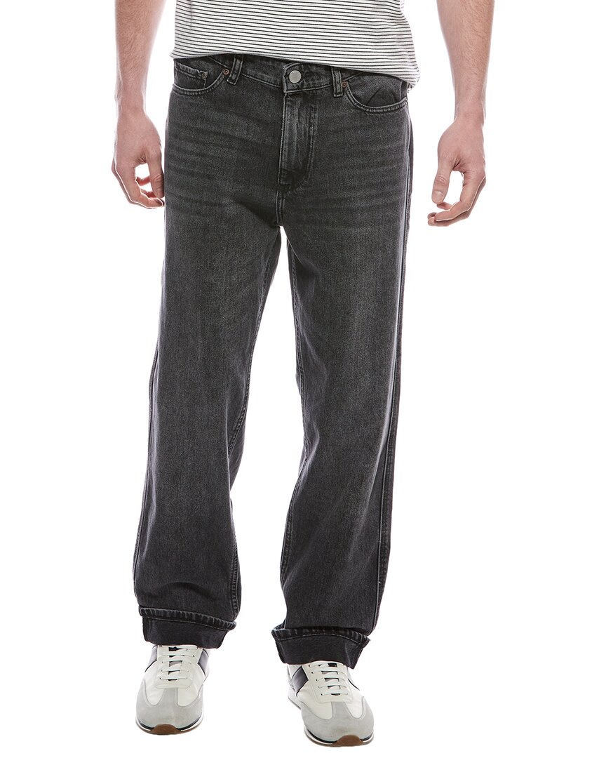 Dl1961 Noah Nightshade Cuffed Straight Jean In Black