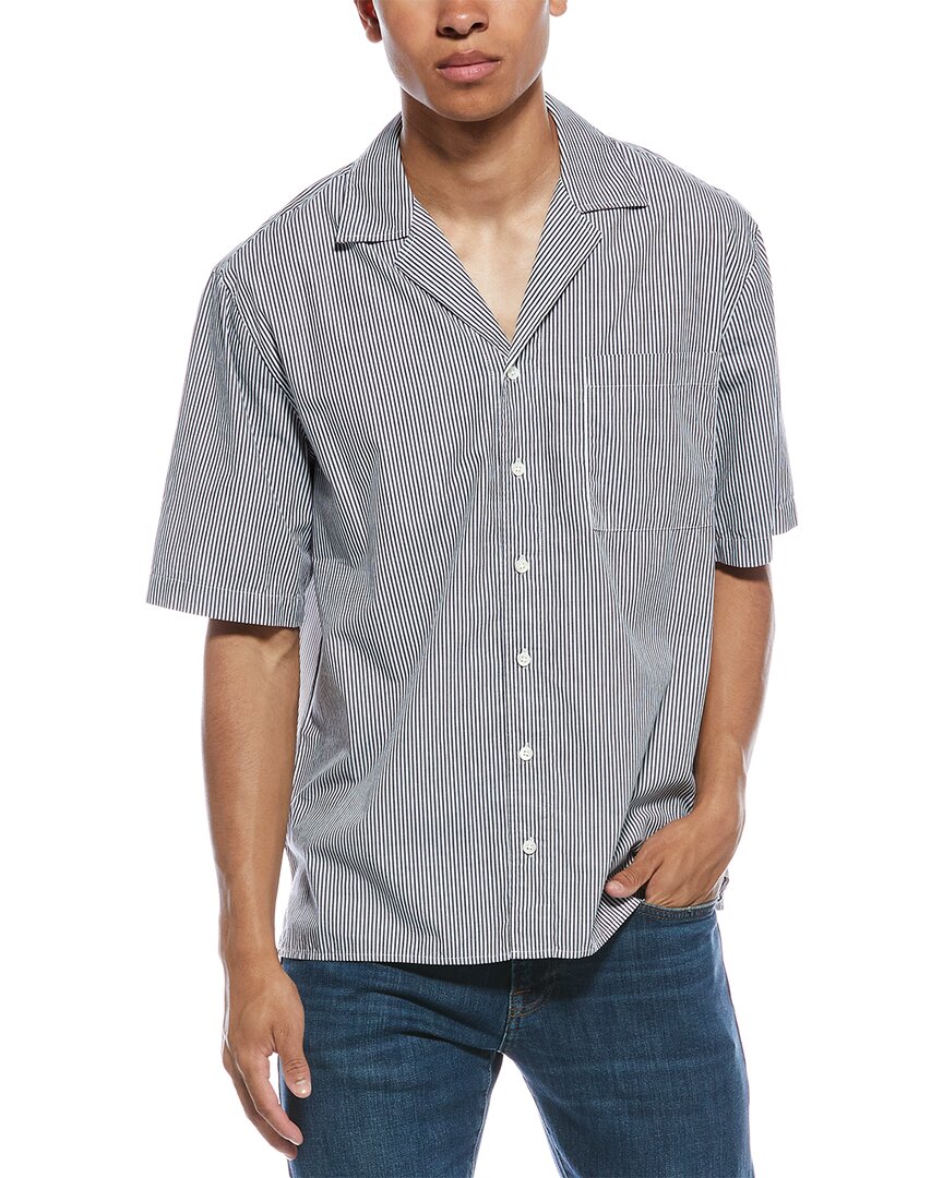 Atm Anthony Thomas Melillo Mixed Stripe Shirt