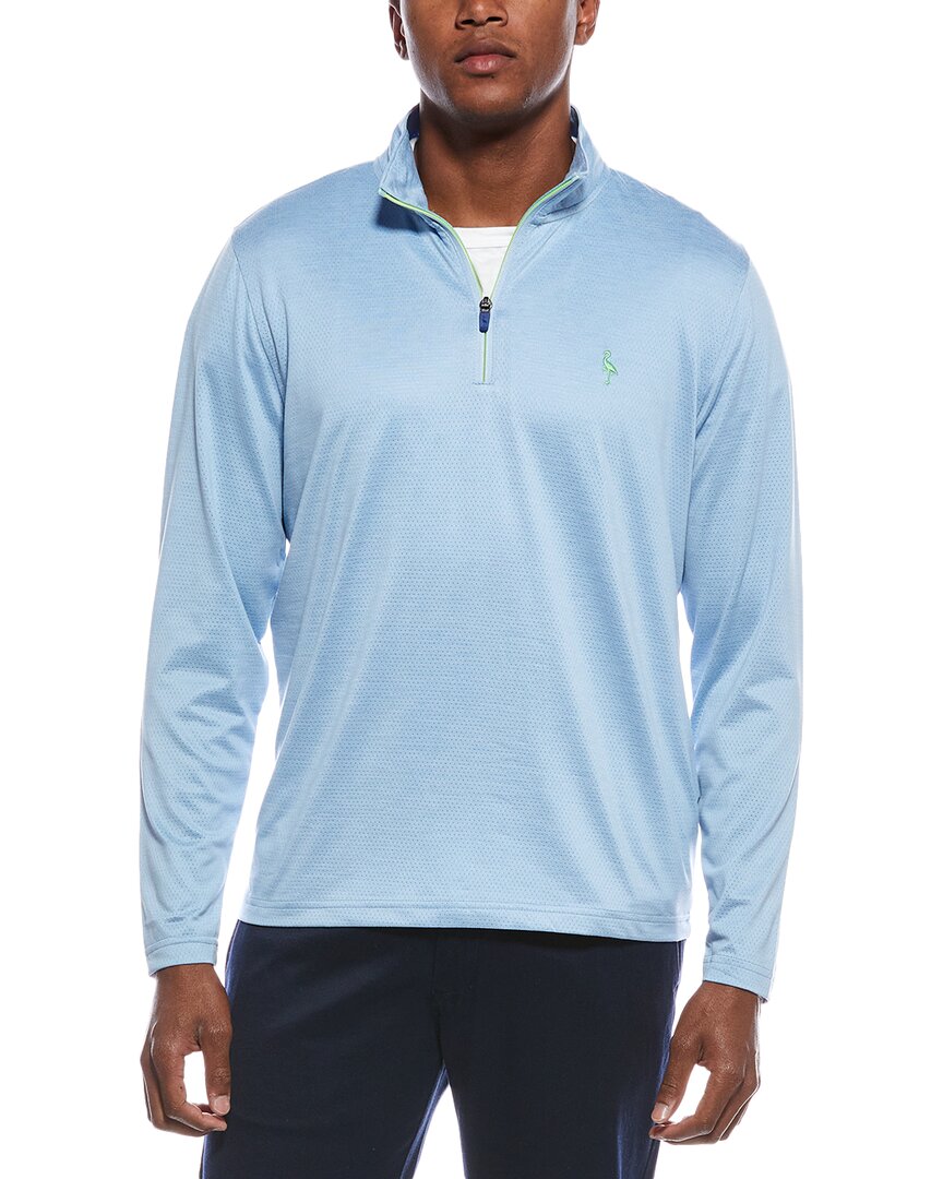Tailorbyrd Perforated Mesh Performance 1/4-zip Pullover