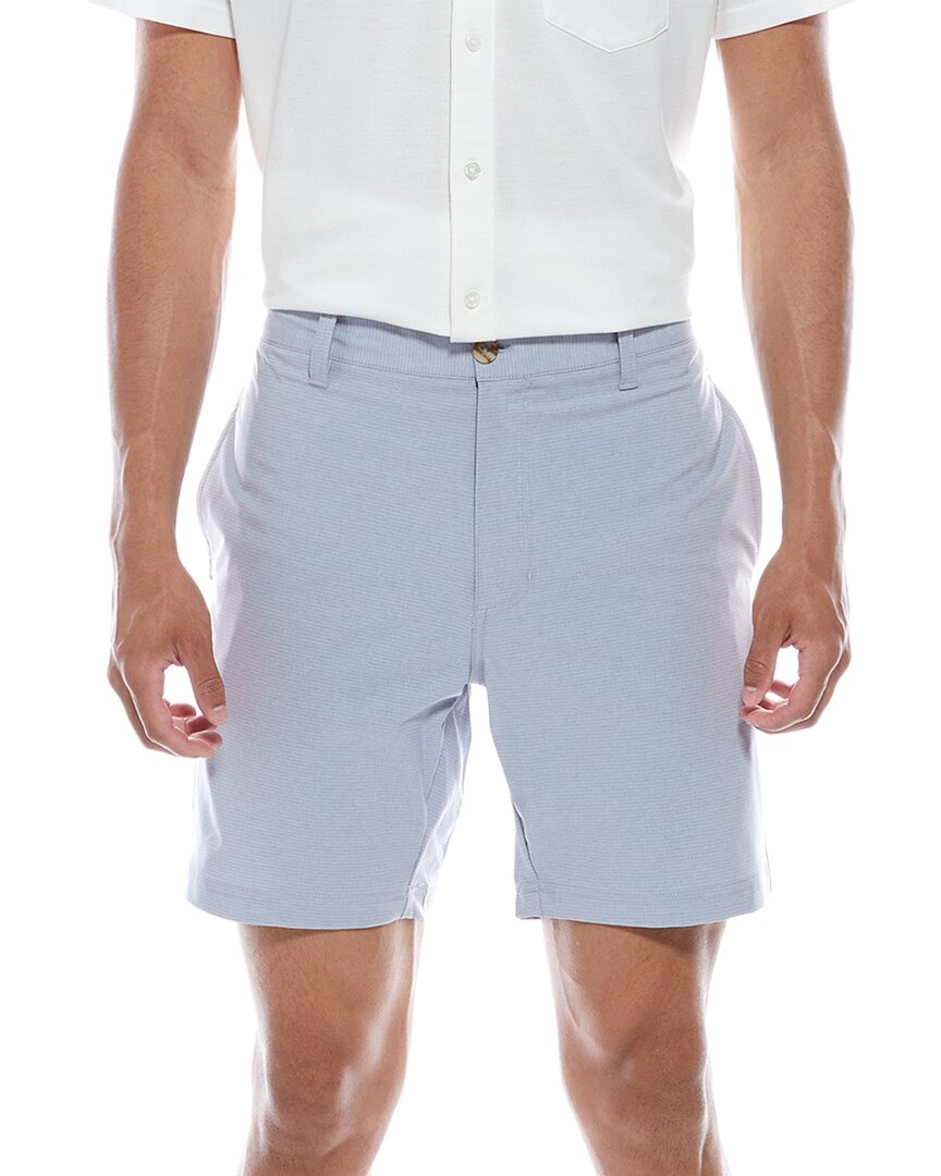 Tailorbyrd Ripstop Grid Melange Performance Short